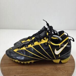 Nike Vapor Jet 4.2 TD‎ Football Cleats Black/Yellow Mens Shoe Size 10.5 Athletic